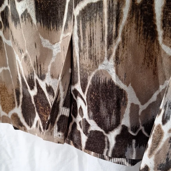 Animal Print Sheath Midi Dress, Sleeveless, Sz 14, NWOT - Picture 11 of 14